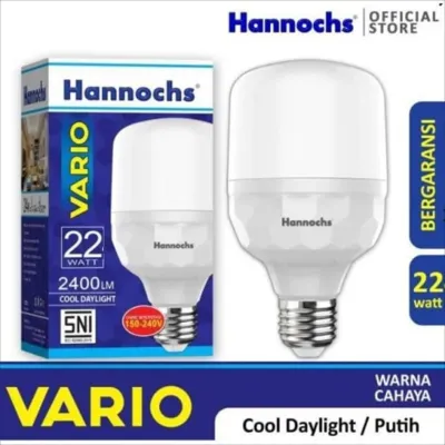 HANNOCHS SUPRA - VARIO Lampu Bohlam Kapsul - LED T Bulb Cahaya Putih 6500K