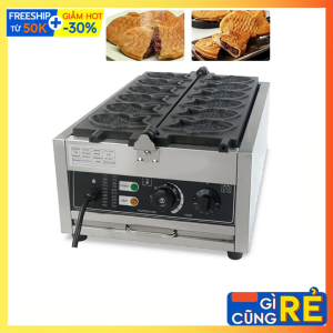 Máy làm bánh cá taiyaki 6 con cỡ lớn dùng điện