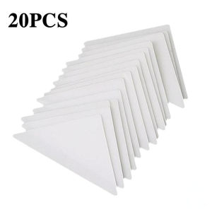 20/30pcs Self Adhesive Collar Styling Tape Does Not Warp Shirt Neck Protector Pads Shirt Collar Support Collar Pads