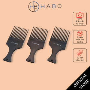 Lược tạo kiểu tóc Premlock lược xỉa lược đinh răng thưa nhựa cứng chất lượng cao