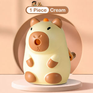 Mesin Pemotong Pensel Kartun Capybara Automatik Manual Comel Untuk Pelajar Kanak Kanak Capybara Pencil Sharpener Hand Cranked Manual Student Stationery 卡皮巴拉卷笔刀手摇铅笔削笔器手动转笔刀学生专用自动卡通可爱儿童刨笔刀削笔机铅笔刀销笔器文具自动进铅笔 E005