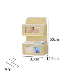 5 Kệ Treo Sắp Xếp Lưu Trữ Phía Sau Cửa Chống Nghiêng Dung Tích Lớn Túi Cho Phòng Ngủ Phòng Tắm Bảo Quản Đồ Lặt Vặt