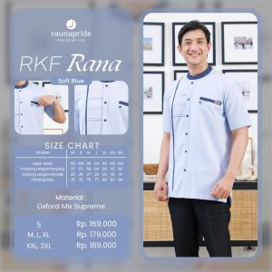 Rauna Sarimbit Keluarga Terbaru 2024 / RANA SOFT BLUE / Fashion Muslim