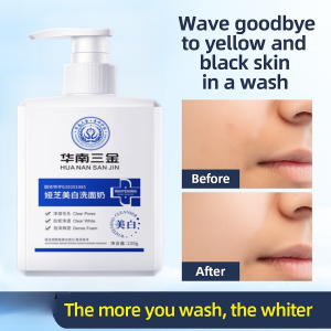 Niacinamide Foaming Facial Wash For Acne Oily Skin Deep Cleansing Pore Facial Cleanser For Men And Women 220g