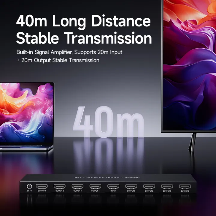 Jasoz%20HDMI%20Splitter%201%20in%208%20out%204K%20Audio%20Video%201080P%20For%20HDR%20HDTV%203D%20DVD%20High%20Quality%20%E0%B8%AD%E0%B8%B0%E0%B9%81%E0%B8%94%E0%B8%9B%E0%B9%80%E0%B8%95%E0%B8%AD%E0%B8%A3%E0%B9%8C%E0%B9%81%E0%B8%9B%E0%B8%A5%E0%B8%87%E0%B8%AA%E0%B9%8D%E0%B8%B2%E0%B8%AB%E0%B8%A3%E0%B8%B1%E0%B8%9A%20HDR%20HDTV%203D%20DVD%20%E0%B8%AA%E0%B9%88%E0%B8%87%E0%B8%88%E0%B8%B2%E0%B8%81%20%E0%B8%81%E0%B8%97%E0%B8%A1%20-%20Image%206
