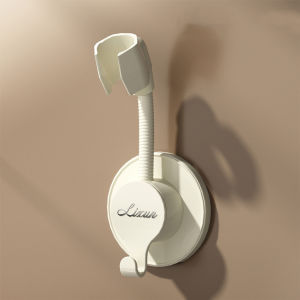 Multifunction Shower Wall Mount Holder 360° Rotating Suction Cup Punch-Free Adjustable