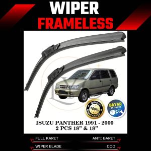 Wiper Frameless Anti Baret Isuzu Panther Kotak/Panther Kapsul/Panther Pick Up 1 Set Larisyo