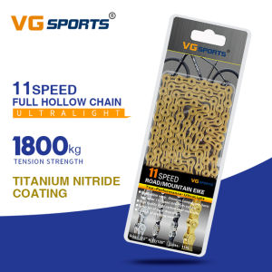 VG Sports 11 speed ultralight Bicycle chain  full hollow half hollow bike chain mountain road bike 116L
