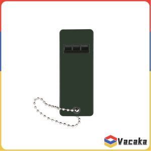 Vacaka 1pc Portable Survival Whistle 3-Frequency Whistle High Decibel Whistle