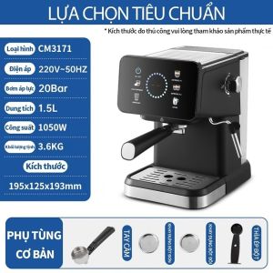 Màn hình màu thông minh Máy pha cà phê lạnh nóng văn phòng bán tự động gia dụng