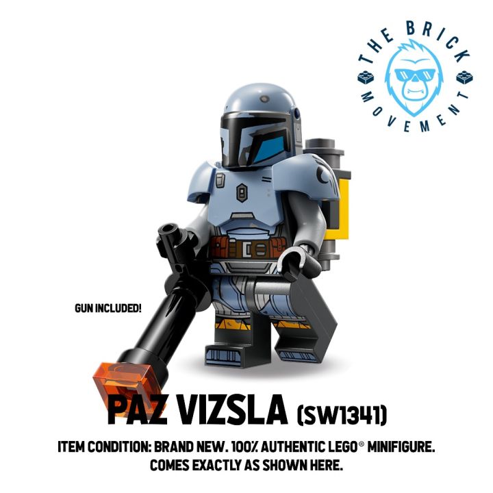 LEGO® STAR WARS THE MANDALORIAN Paz Vizsla Minifigure | Lazada PH