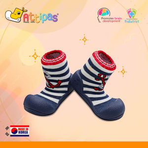 Attipas Baby shoes with Marine Design