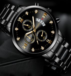 COD - SCG J18 Jam Tangan Pria Diamond Luxury Luminous Mewah Elegan Stainless Steel Model Terbaru 2023 Trendi Kekinian Tahan Air Goresan Jam Pria Keren Jam Tangan Pria Dewasa Jam Tangan Pria Anti Air Jam Tangan Cowok Terkini Jam Laki Laki Jam Pria Murah