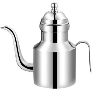 Multi Purpose Oil Dispenser With Leak proof Spout Stainless Steels Condiment Storage Container Practical Kitchen Tool