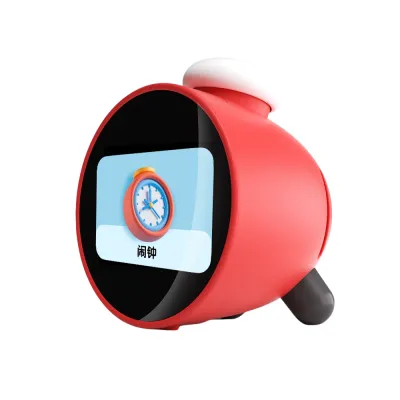 Intelligent Voice Alarm Clock For Children Voice Dialogue Assistant Time Manager Tool White Noise Machine Birthday Christmas Gift
