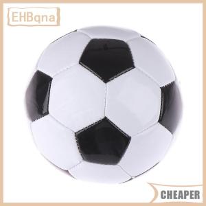 [COD] EHBqna SPORTS ลูกฟุตบอลเด็ก1ชิ้นลูกพีวีซีขนาด2ลูกบอลเทรนนิ่งสีดำและสีขาวแบบคลาสสิก