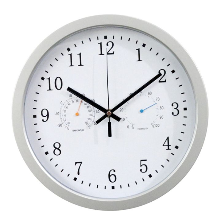 12Inch Clock Automatic Time Adjustment Scanning Radio Controlled Clock