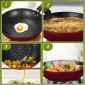 Titanium Pots and Pans Easy to Wipe Clean Frying Pan Easy to Operate Easy to Clean Non-sticky. 