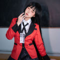 Anime Kakegurui Costume For Girls Jabami Yumeko Uniform Suits Japanese High School Uniform JK Dress Halloween Party Cosplay Costume. 