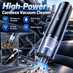 Cordless Vacuum Cleaner Powerful Suction Wireless Handheld Vacuum Portable High Power Cleaner for Home Car Sofa Floor Office Cleaning