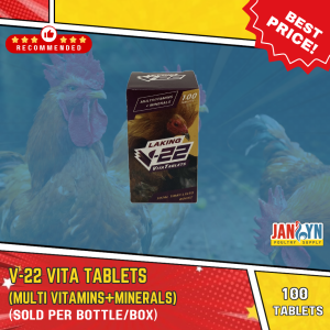 Laking V22 Vitatablets - 100 Tablets per Bottle