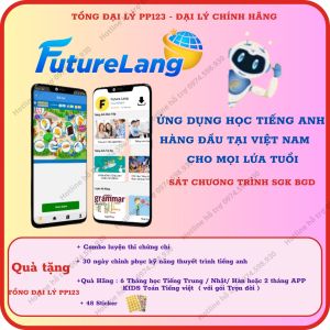 FutureLang (Trọn đời 1 năm) ( tiếng anh cho mọi lứa tuổi)