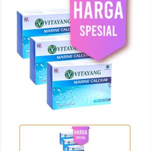 Vitayang Marine Calcium (3x30 kapsul) peninggi badan & kesehatan tulang