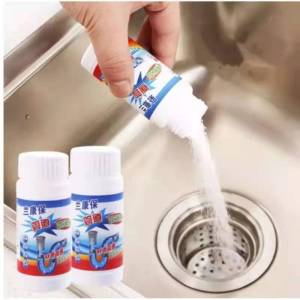 ผงล้างท่อ ผงระเบิดท่อ แก้ปัญหาท่ออุดตัน ดับกลิ่นท่อ ผงล้างไขมันอุดตัน