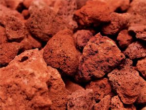 1kg Aquarium Red Lava Rock Volcanic Stone Bio Filter Media Succulent Volcano Stone 火山石 红火山石