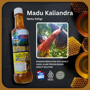 Madu Mustika Gunung Kaliandra 100% Murni Original Raw Honey Tanpa Campuran dari Hutan Garut Selatan