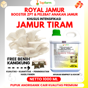 Pupuk Topfarm / Pupuk Pelebat Jamur Tiram / Pupuk Zpt Untuk Jamur Tiram / Serbuk Pupuk Jamur / Pupuk Khusus Jamur Tiram / Pupuk Jamur Tiram Terbaik / Pupuk Pelebat Tanaman Jamur Tiram