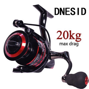 DNESID reel pancing kuat besi 20kg max drag Alat Gulungan Pancing fishing reel murah