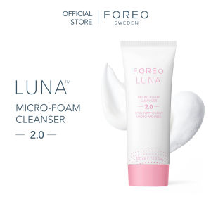 FOREO LUNA Micro-Foam Face Cleanser 2.0 -  Face Wash | Pore Minimizer | All Skin Types Facial Cleanser | Vitamin E | Facial Skin Care Products