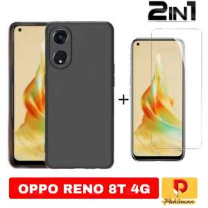 PROMO PAKET 2 INC 1 SOFT CASE OPPO A18 2023 / OPPO A38 4G / OPPO A38 4G NFC 2023 / OPPO A58 4G / OPPO A78 4G / OPPO RENO 8T 4G / OPPO A17 Slim Matte Premium Soft case
