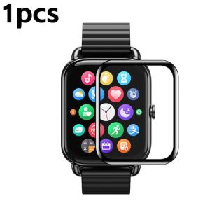 Kieslectk10 kieslectk11 3 chiếc miếng dán film thủy tinh cường lực viền đen cong HD 9D cho kieslect K10 K11 KR KS L11 2 Mini Pro LTD miếng bảo vệ màn hình đồng hồ chống trầy xước chống dấu vân tay