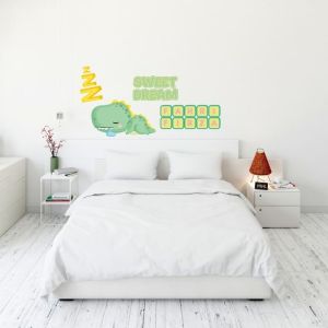 Pusat Wallsticker - Stiker Dinding Good night Dino