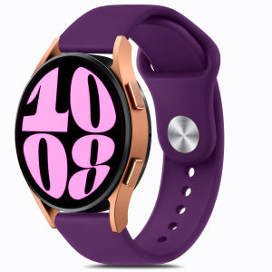 20mm Strap for Samsung Galaxy Watch 6 Classic/6/5 Pro/5/4 Classic/4/3 41mm/Active 2/Active for Amazfit Bip/Amazfit GTS 2/3/4 for Huawei Watch GT 3/2 42mm Silicone Sport Strap