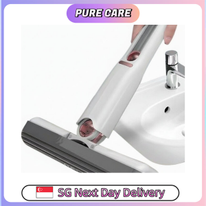 【Pure Care】 Mini Sponge Mop Cleaning Hands-Free Foldable Kitchen Household Desktop Lightweight Multipurpose