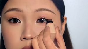 Rotating Waterproof Winged Eyeliner Stamp Pen 2026 New Foldable Gel Eyeliner Set for Perfect Wings Smudge Proof Quick Dry Liner for Beginners Easy Makeup Application (Black + Brown)
