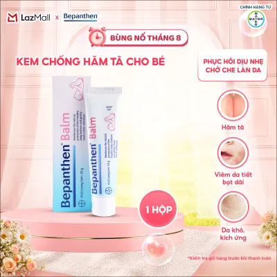 Kem Chống Hăm Bepanthen Balm Dạng Kem Mỡ Tuýp 30G