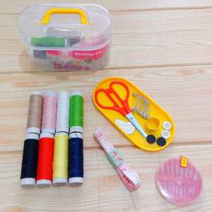 SET BOX ALAT JAHIT LENGKAP / SEWING KIT BOX