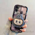 Phone Case VIVO Y04 Y29s Y39 5G Y29 4G Cute Colour 3D Plush Cartoon Casing Lens Protection Silicone Soft Back Cover with Dolls Lanyard. 