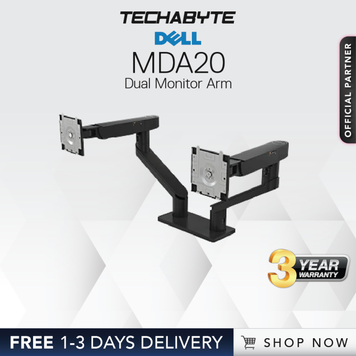 Dell MDA20 / MSA20 Dual and Single Monitor Arm Stand Lazada Singapore