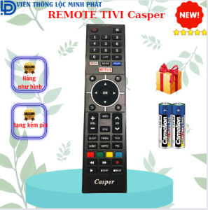 Remote điều khiển tivi Casper SMART - tặng kèm pin