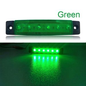 DAWEIF Boat Waterproof Side Marker Indicator Lamp Rear Lights Trailer Car Led Under Glow Lights Underglow Neon Lights Car Decoration Lights Pod LED Lights