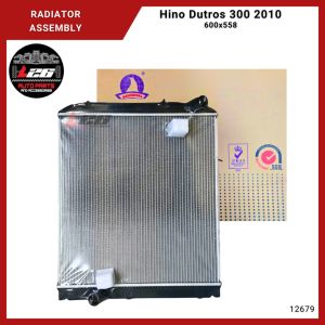 12679 Hino Dutros 300 2010 Radiator Assembly MT 600x558x32mm 2ROW (POLAR)