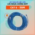 Dây mạng CAT 6 bấm sẵn 2 đầu 50m / 45m / 40m / 35m / 30m / 25m / 20m / 15m / 10m (Dây internet lõi nhựa chống đứt). 