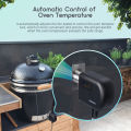 INKBIRD ISC-027BW Wi-Fi Bluetooth BBQ Temperature Controller with Automatic Grill Fan Controller Grill Thermometer with 4 Probes for Big Green Egg Kamado Joe Primo Vision Grill Akorn Kamado. 