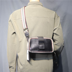 Men Messenger Bag Waterproof Leather Business Shoulder Bag for Men