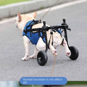 Adjustable Dog Cart Lightweight Dog Wheelchair for Back Legs Easy Assemble Assist Dog with Paralyzed Hind Limbs to Recover Their Mobility